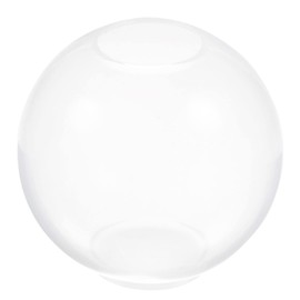 HARFINGTON Sphere Silicone Resin Mold 3.9" Clear 3D Seamless Round Ball Mold for Jewelry, Soap, Candle Making