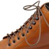 Laccico Shoelaces, Round, Robust, Waxed, Diameter 2.5 mm, Colour: Nut