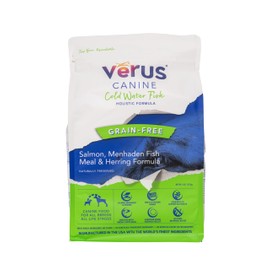 VeRUS Pet Foods Dry Dog Food Grain-Free Chicken, Cold Water Fish Formula 4lb Bag