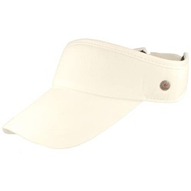 Balke Sun Shield Cap Sun Hat Visor with Velcro Fastening for Men and Women, white 2