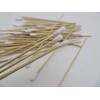 Cleanmo 100 Count 6" Cotton Swabs with wodden handle.Gun cleaning