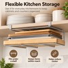 Stainless Steel Under-Cabinet Organizer for Kitchen Storage – Hanging Rack