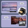 Universal Wide Compatibility Up Angle Mini HDMI to HDMI Adapter