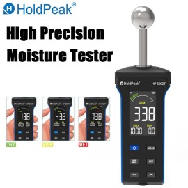HoldPeak Digital Pinless Moisture Meter Wood & Wall Humidity Sensor,Accurat