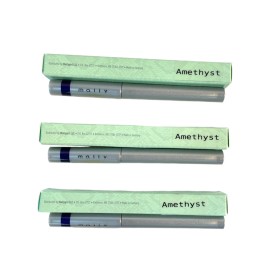 Mally Luminous Liquid Eyeliner (0.06oz / 1.7mL | Amethyst) NEW; Lot Of 3