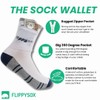 Premium Pick Pocket Proof Anti Theft Sock Wallets with Rugged