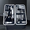 Professional Manicure Pedicure Set Nail Clippers Kit 19 in 1