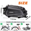 JXFUKAL Bike Bags for Bicycle Rear rack - 9.5L/17L/40L Hard