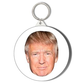 Gift Insanity TRUMPS FACE SHORT CHAIN KEYRING BOTTLE OPENER
