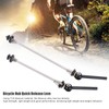 1 Pair/Set Bicycle Quick Release Skewer Lightweight Weight Reduction Bike