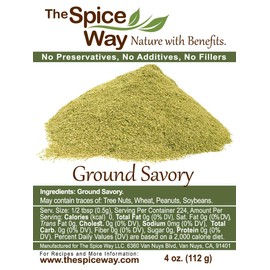 The Spice Way Ground Savory - 4 oz resealable bag