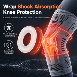 1PC Adjustable Orthopedic Knee Brace with Patella Support – Knee Protector for Sports and Everyday Use