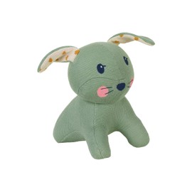 Sterntaler Stay true to nature Knitted Toy Rabbit Kinni, for Babies from Birth, 29 x 15 x 13 cm, Light Green