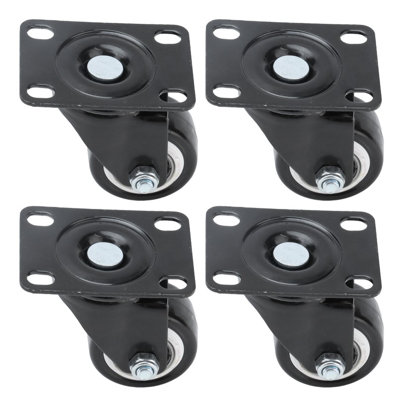 4PCS 1.5 Inch Universal Wheel 360° Rotation Heavy Caster Silence