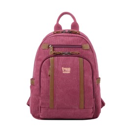 Troop London , Women's Backpack Handbag, Burgundy, Unit size