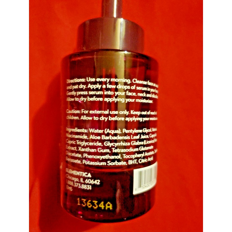 ELEMENTICA RETINOL + VITAMIN E ADVANCED ANTI AGING FACE SERUM