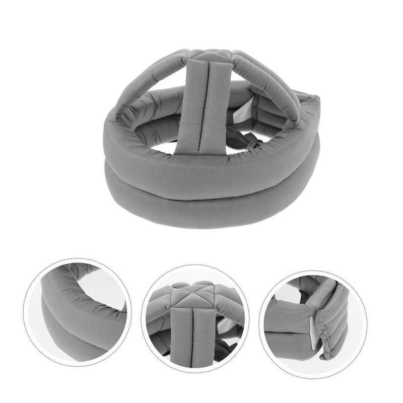 Operitacx Sleep Cap for Elderly Adjustable Protective Headgear Soft Head