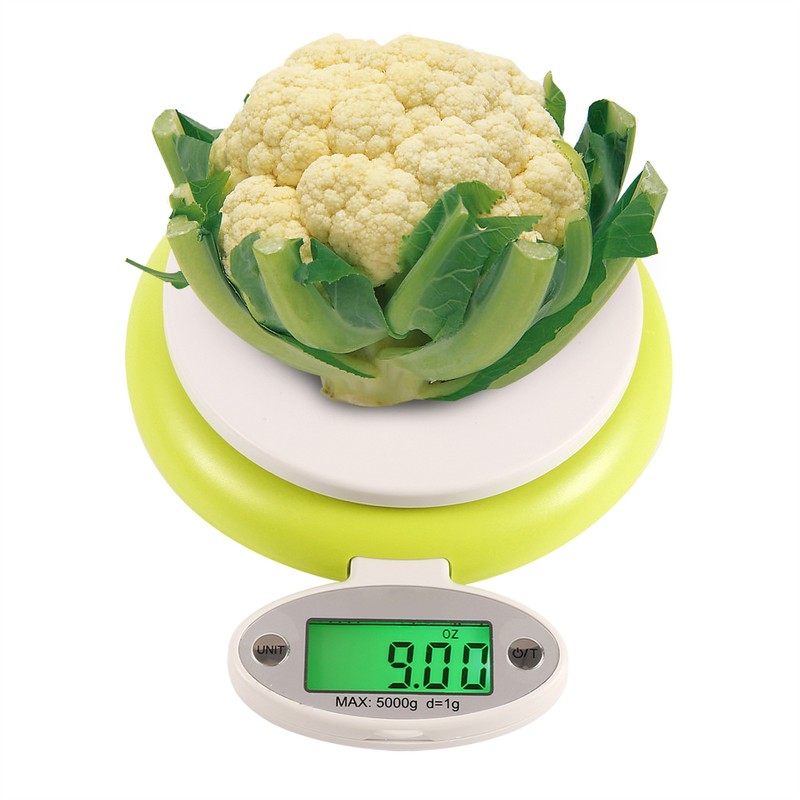 5Kg/1g LCD Display Electronic Digital Kitchen Food Scales Weighing With