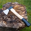 HAZET Hand Hatchet 2132-600, Double Safety Wedge, Specially Polished Sheath