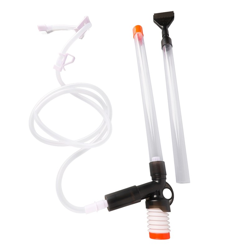 Manual Aquarium Water Changer Safe Efficient Fish Tank Gravel Cleaner