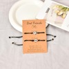 Friendship Bracelet for 2 Soccer Best Friend Birthday Gifts for