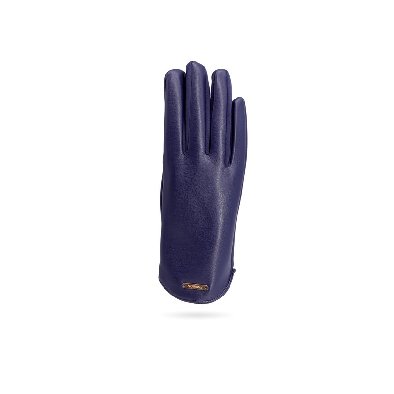 QUEEN HELENA Warm Elegant Winter Gloves for Women G22-4, blue
