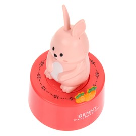 ABOOFAN Learning Reminder Mechanical Timer Visual Desktop Timer for Kitchen Study Magnetic Backing Accurate Management for Baking Homework Tasks