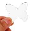 ARTIBETTER - Calcomanía de espejo para smartphone, mini mariposa, espejo,