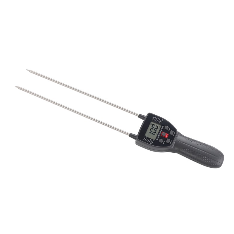 Grain Moisture Meter Tester Portable Digital with Voice Probe 300mm