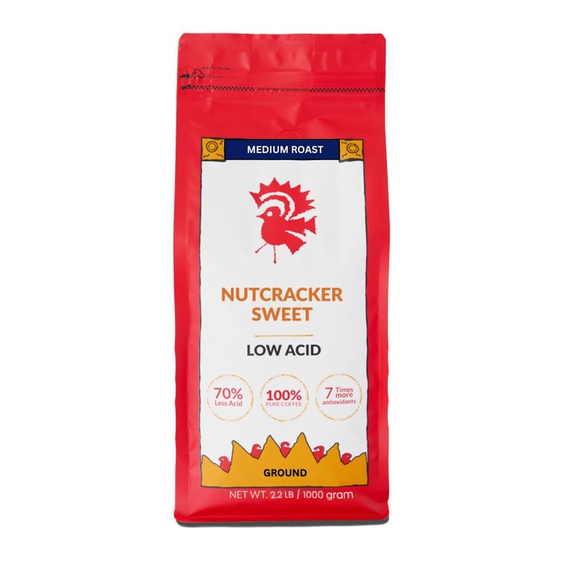 Puroast Low Acid Coffee Ground | Nutcracker Sweet Ground |