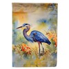 Blue Heron House Flag