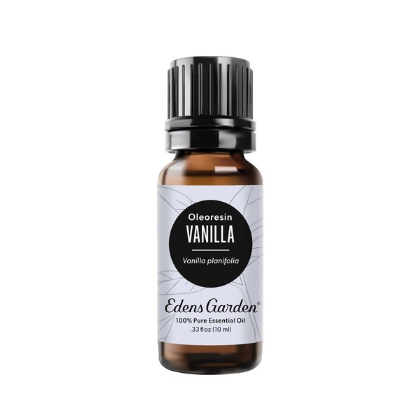 Edens Garden Vanilla- Oleoresin Essential Oil, 100% Pure Therapeutic Grade (Undiluted Natural/ Homeopathic Aromatherapy Scented Essential Oil Singles) 10 ml