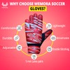 WEMORA Soccer Goalie Gloves for Kids Youth Junior Boys 4mm