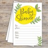 Lemon Baby Shower Invitations (20 Count) with Envelopes