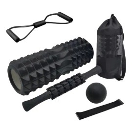 Kit 5 Piezas Recuperación Muscular Foam Roller Masaje