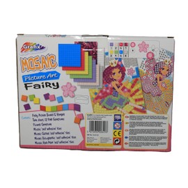 Mermaid and Fairy Mosaic Stickers Craft Set of 2 Packs