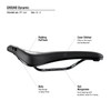 Selle San Marco Ground Dynamic Saddle: Black/Black S3