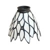 Wall lamp, pendant lamp, fan lampshade replacement, beige glass lampshade,