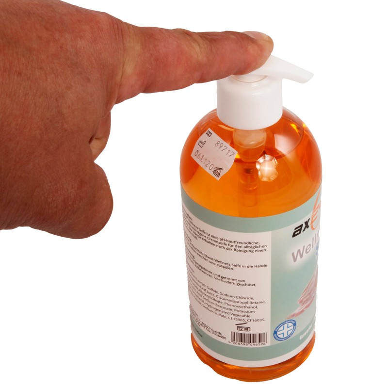 Axis Line Wellness Liquid Soap in Dispenser, 500 ml, pH