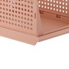 Stackable Storage Basket Plastic Large Open Drawer Wardrobe Cloth Container
