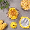 Corn Peeler,Corn cob Stripping Tool Corn Cutter & Remover with