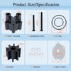 46-807151A14 Water Pump Housing & Impeller Repair Kit Replaces for