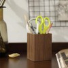 Pen Holder, Wooden Pen Stand, Tabletop Storage, Chopstick Stand, Caratory,