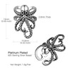 Suplight 925 Sterling Silver Octopus Ear Cuff Small Cartilage Cuff