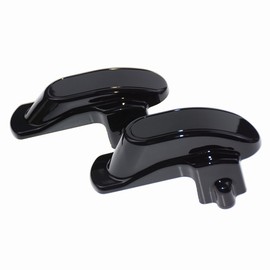 HDBUBALUS Motorcycle Rear Frame Axle Covers Fit for Harley Dyna Models FXD 2006-2016 FXDB 07-15 FXDL FXDC Black