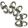 Carabiner Clip - Double Spring snap Hook- 5 Pack S-Biners