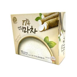 Songwon 옛날차 송원 17곡 안동 마차 분말 15g 15스틱 곡물차 Yeongnal Tea Songwon 17 Grain Andong Mat-cha Powder 15g 15 Sticks Grain Tea