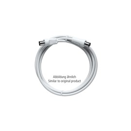 Axing BAK 500-80 BK Connector Cable (Axial Connector - Axial Coupling) 5.0 m White