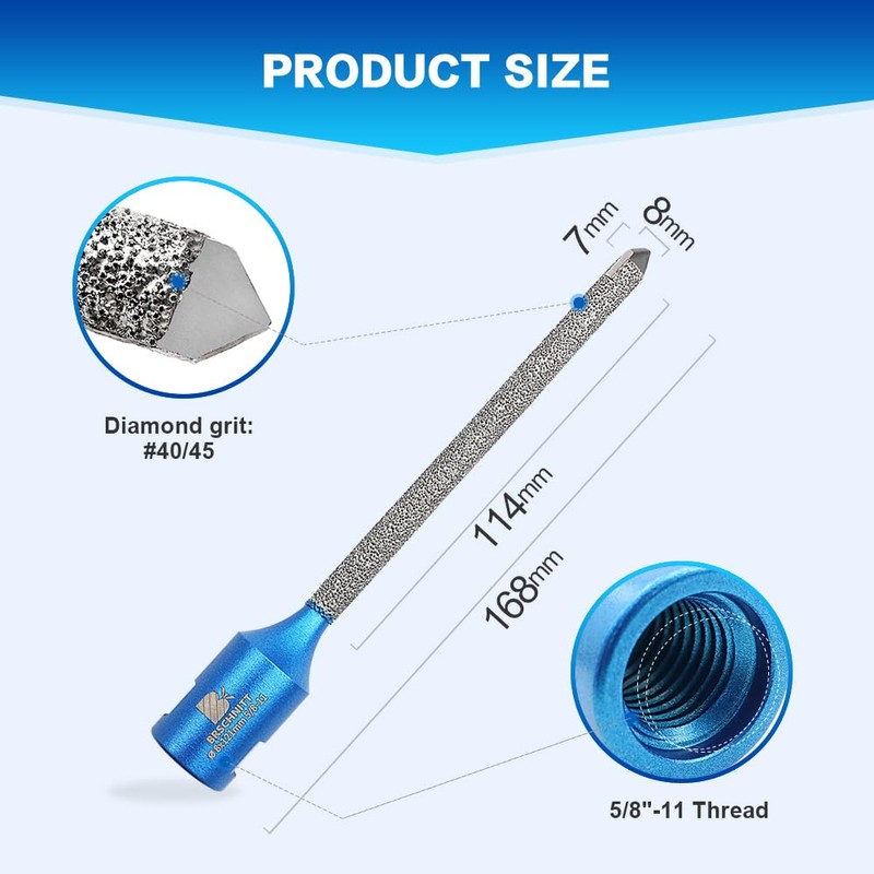 Diamond Mortar Raking Bit - BRSCHNITT Mortar Raking Tuck Pointing