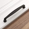 KOOFIZO 10 Pack 5 Inch Black Kitchen Cabinet Pulls Matte